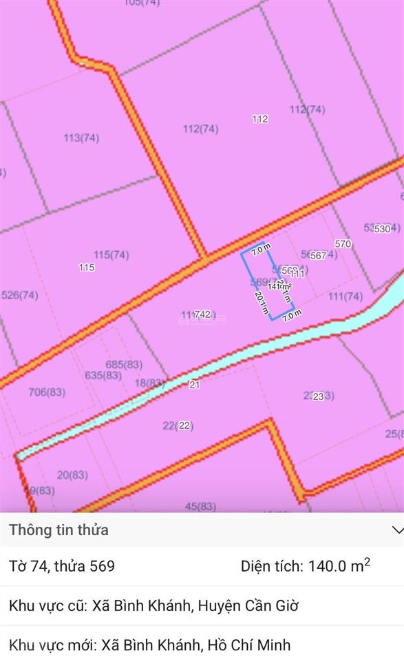 Bán đất nền dự án tại xã bình khánh, 17 triệu / m2, 140 m2, giá cực chất