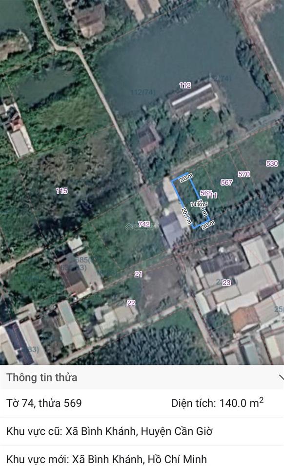 Bán đất nền dự án tại xã bình khánh, 17 triệu / m2, 140 m2, giá cực chất