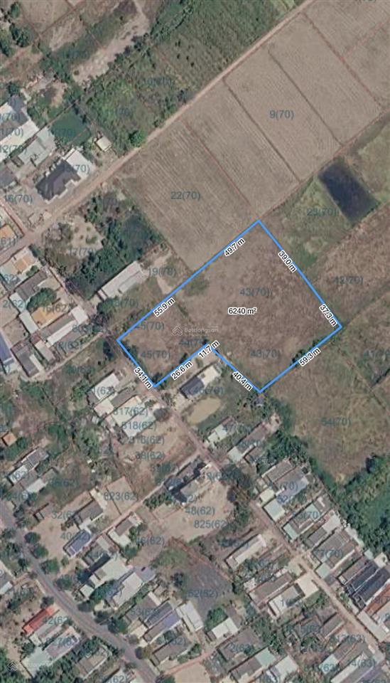 Bán đất tại xã lý nhơn (nay xã an thới đông), cần giờ, 2,5 triệu / m2, 6201 m2