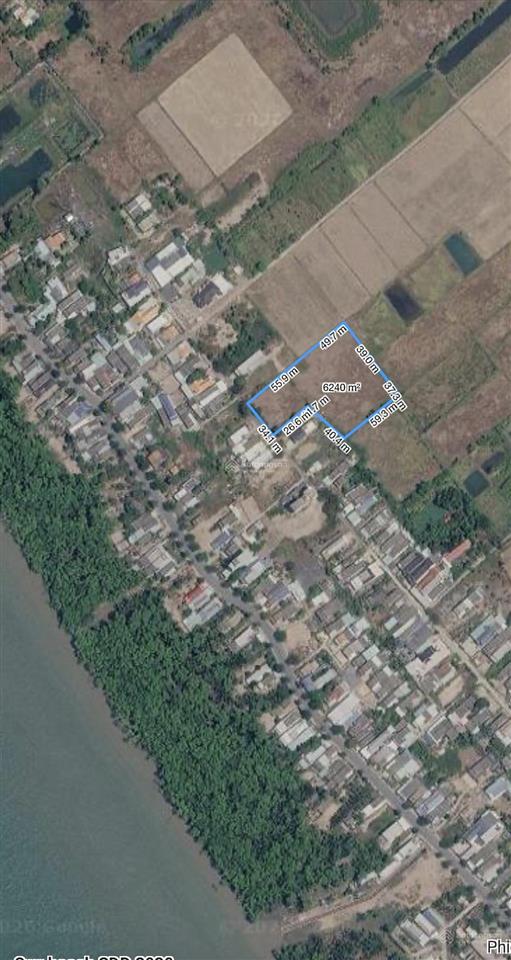 Bán đất tại xã lý nhơn (nay xã an thới đông), cần giờ, 2,5 triệu / m2, 6201 m2
