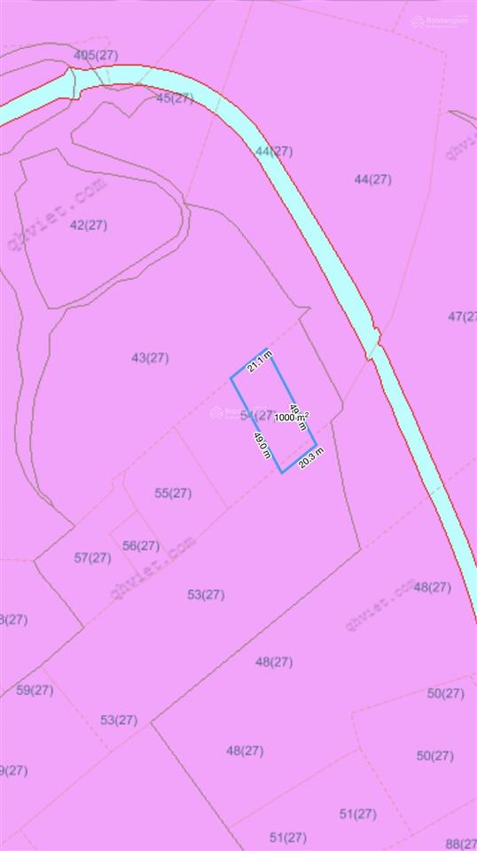 Bán đất 1000m2 tại hẻm rừng sác, 1,2 tỷ, cần giờ, hcm