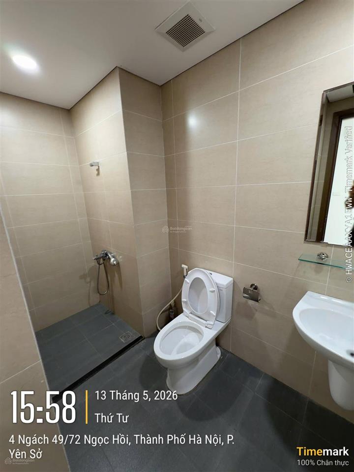 Cho thuê rose town 79 ngọc hồi  tòa dv01 105m 3pn giá 12tr