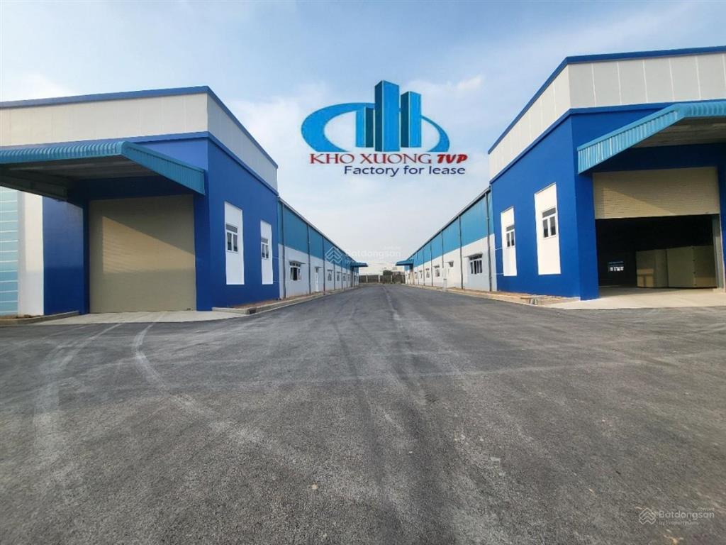 Cho thuê 2200m2 xưởng mới trong kcn bến cát, sản xuất đa ngành nghề