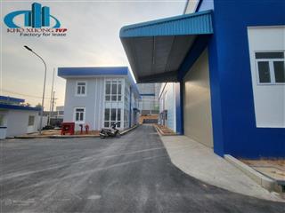 Cho thuê 2200m2 xưởng mới trong kcn bến cát, sản xuất đa ngành nghề