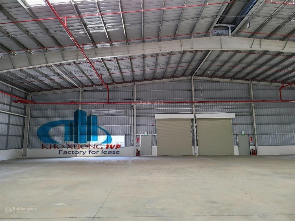 Cho thuê 2200m2 xưởng mới trong kcn bến cát, sản xuất đa ngành nghề