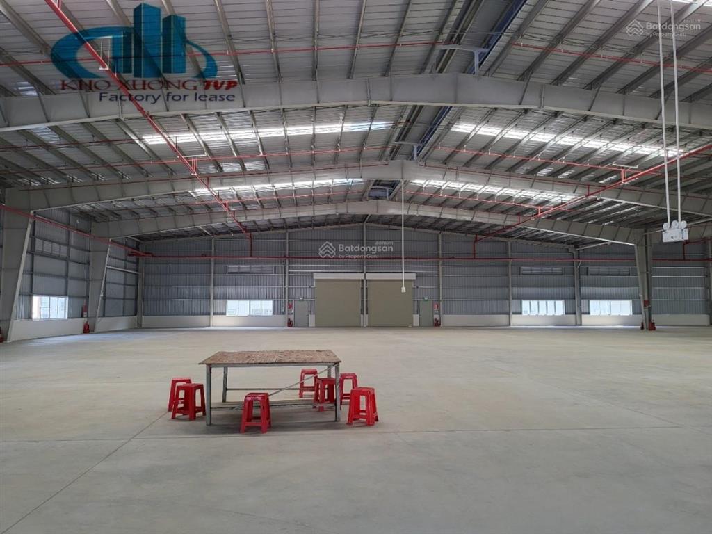 Cho thuê 2200m2 xưởng mới trong kcn bến cát, sản xuất đa ngành nghề