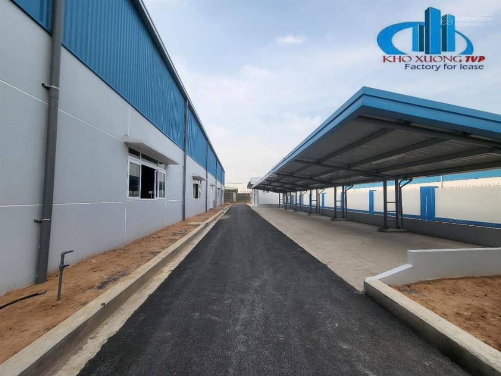 Cho thuê 2200m2 xưởng mới trong kcn bến cát, sản xuất đa ngành nghề