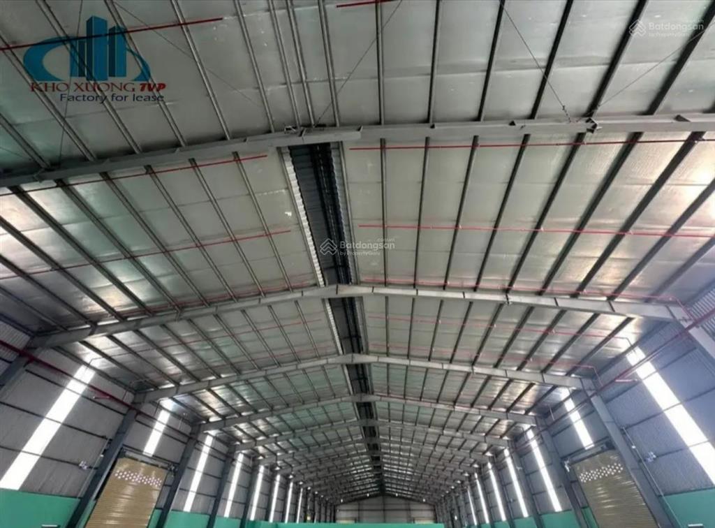 Cho thuê 2230m2 xưởng mới tân uyên bình dương, pccc tự động, đường cont, giấy tờ đầy đủ
