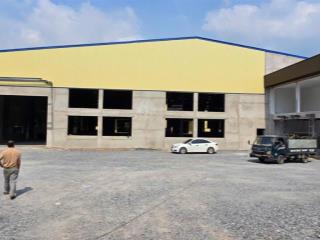 Cho thuê 5400 m2 xưởng tân uyên bình dương, pccc tự động, giấy tờ đầy đủ, đường cont, sx 24h
