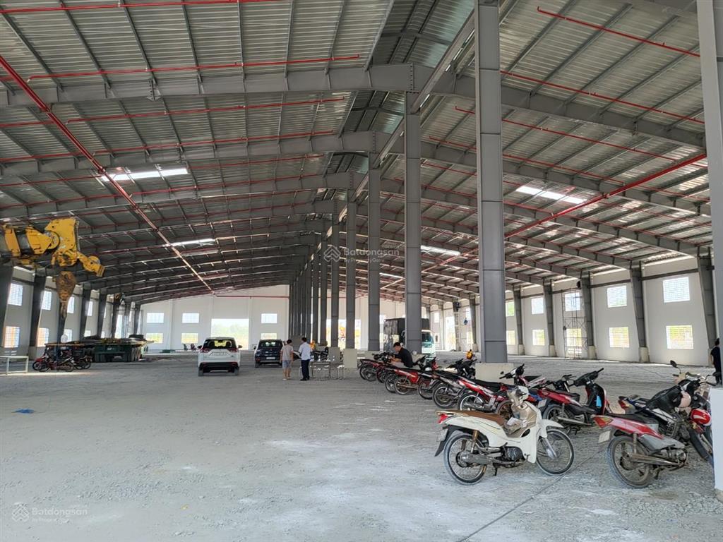 Cho thuê 5.500m2 xưởng mới trong kcn long thành đồng nai, sản xuất đa ngành nghề