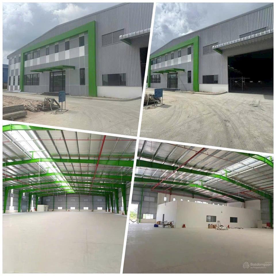 Cho thuê 3000m2 xưởng mới kcn châu đức, bà rịa vũng tàu, sản xuất đa nghành nghề