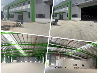 Cho thuê 3000m2 xưởng mới kcn châu đức, bà rịa vũng tàu, sản xuất đa nghành nghề
