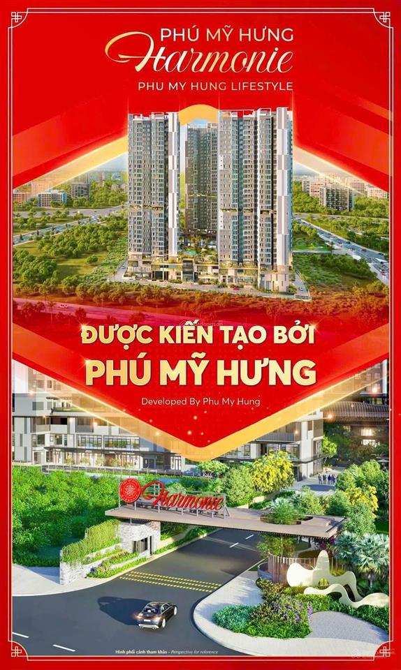Harmonie 2pn tầng trung, chỉ 47tr/m2, giá tốt trong giỏ hàng trực tiếp chủ đầu tư