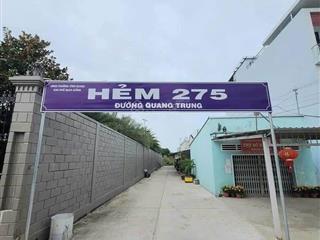 Bán đất thổ cư đường nhánh quang trung  khu giáo viên ngô sỹ liên