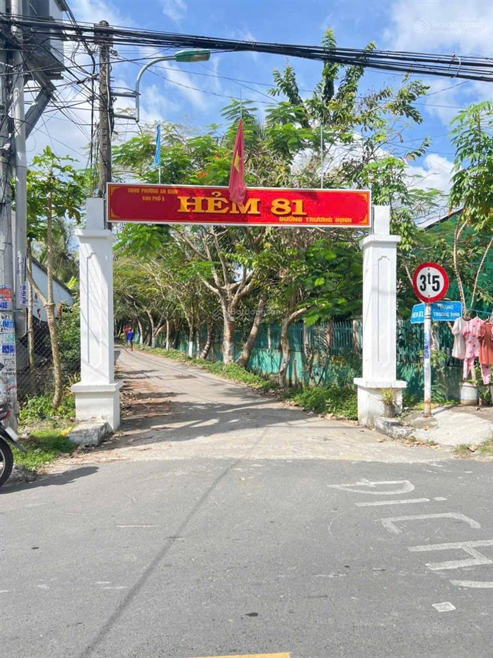 Bán đất thổ cư hẻm 81 trương định, phường rạch giá, an giang