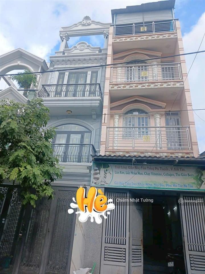 Nhà mặt tiền kd đa nghành nghề, 4 tầng kiên cố, 4,1m x 19m (81m2) nở hậu tài lộc giá hơn 9tỷ xíu