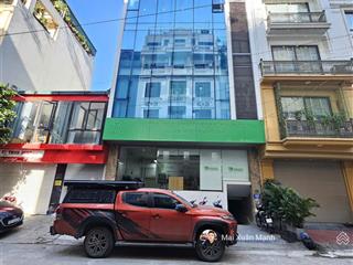 Bán tòa nhà văn phòng kđt vạn phúc  hà đông, ô tô tránh, vỉa hè, 8 tầng thang máy có hầm.