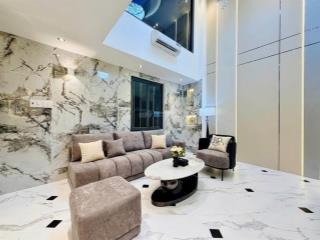 Căn góc 2 mặt tiền ô tô ngủ trong nhà 5 tầng, diện tích 5,5 x 11m, căn góc 2 mặt tiền