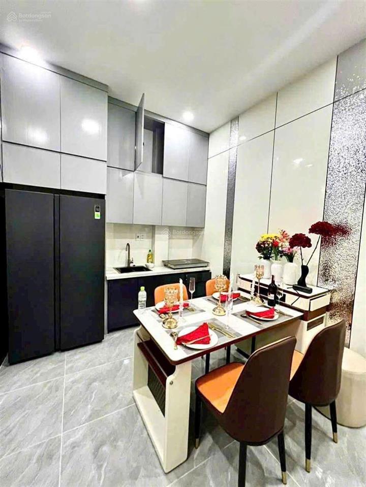 Nhà mới cực đẹp 4 tầng phạm văn chiêu, gò vấp, diện tích 5 x 9m trệt + 3 lầu