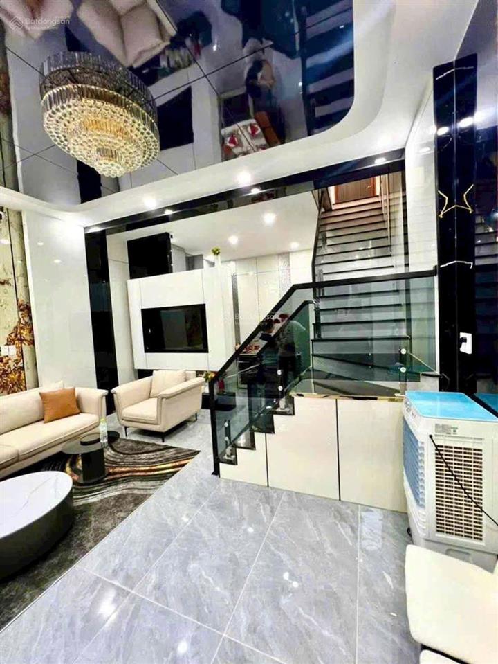 Nhà mới cực đẹp 4 tầng phạm văn chiêu, gò vấp, diện tích 5 x 9m trệt + 3 lầu