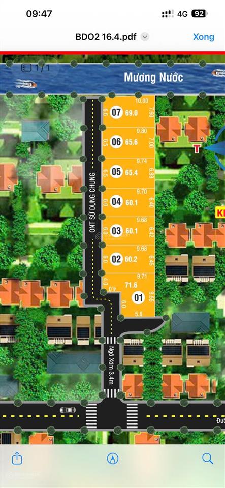 Mở bán 3 bạt f0 chưa qua đầu tư giá chỉ từ 6xxtr, vị trí tại xã bát trang