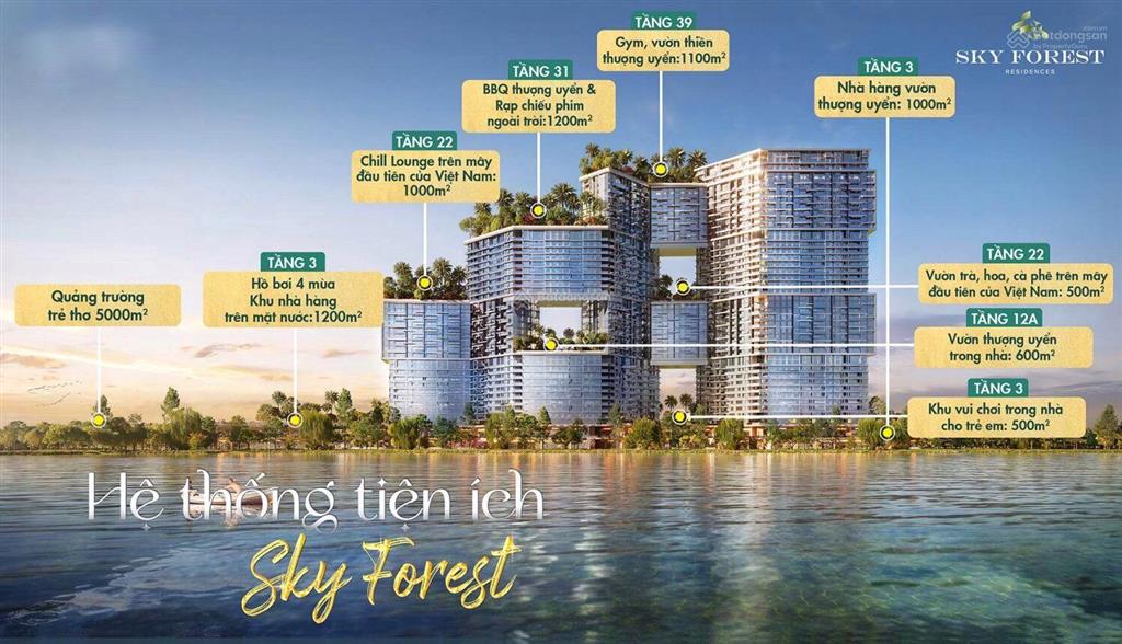 Chỉ 5,5 tỷ  sở hữu căn góc sky forest  full nội thất, xách vali về ở luôn