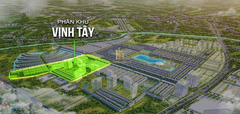 Chính chủ cần bán căn liền kề vịnh tây 75m2 mặt đường 20m