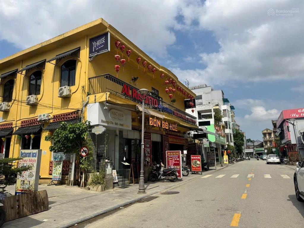 Bán mặt tiền kinh doanh khu phố tây đường võ thị sáu, phường phú hội, tp. huế hàng khổ hiếm
