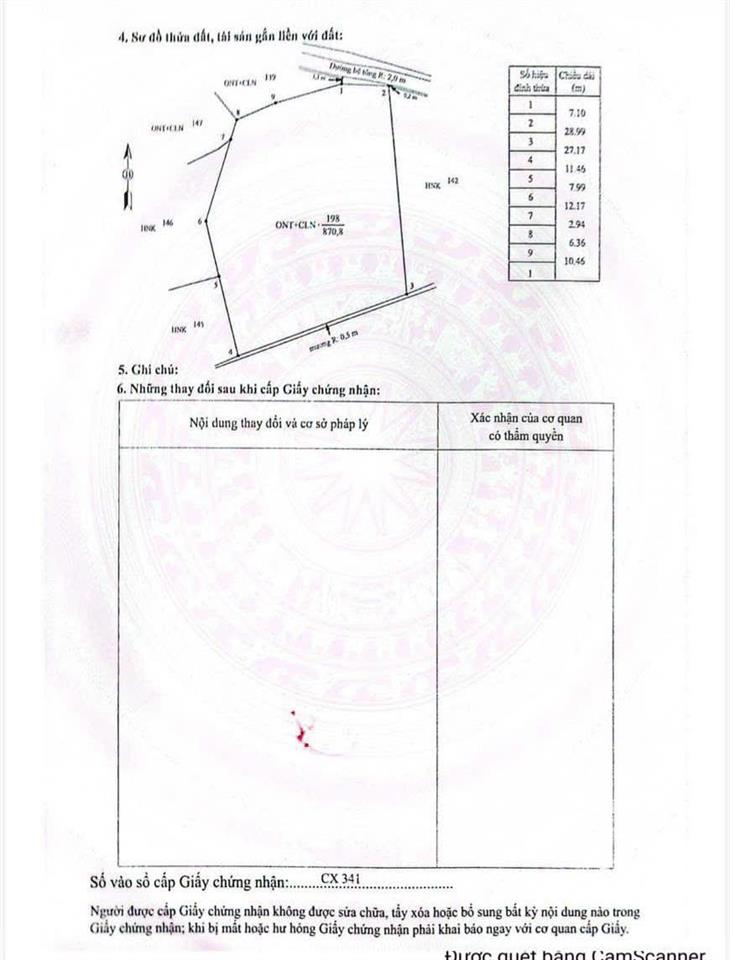 Bán đất tại xã bình quý, giá ưu đãi 599 triệu, 871m2