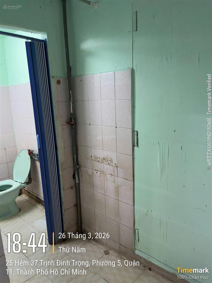 Bán nhà hẻm xe hơi, đường lạc long, quân, p5, quận 11, dt 3,5x13m