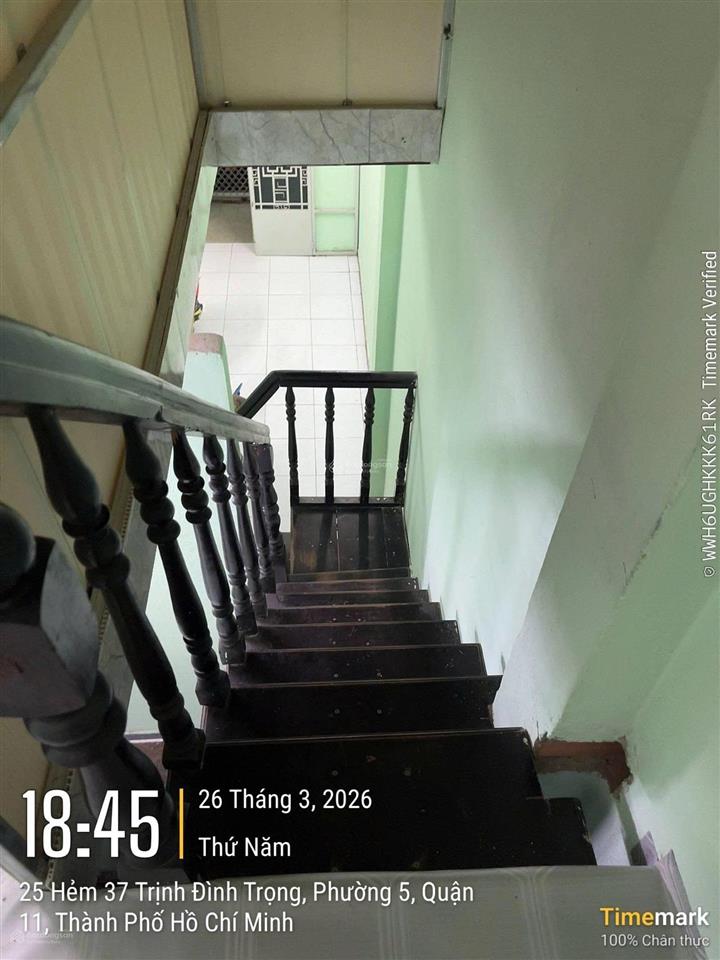 Bán nhà hẻm xe hơi, đường lạc long, quân, p5, quận 11, dt 3,5x13m