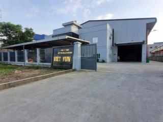 Cho thuê kho xưởng 5000m2 (xd 3200m2) kcn tân đức  hải sơn. có pccc tự động, trạm hạ thế