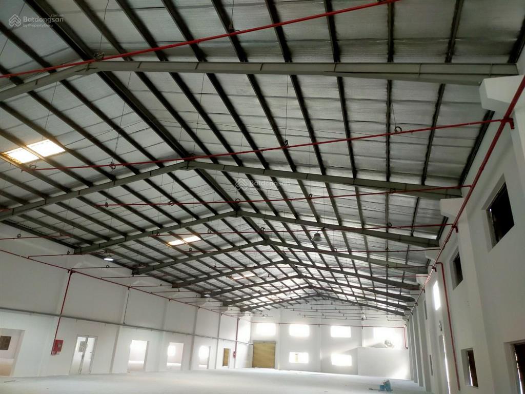Cho thuê kho xưởng giá rẻ 7700m2 (xd 5100m2) kcn hải sơn. pccc tự động, trạm hạ thế