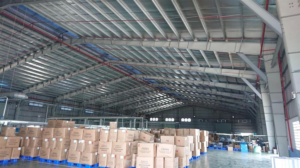 Cho thuê kho xưởng 7700m2 (xd 5400m2) kcn hải sơn, đức hòa. pccc tự động, vp, trạm hạ thế.