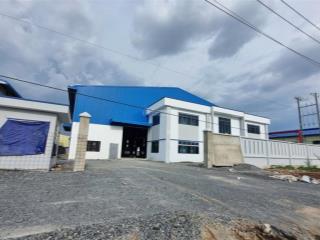 Cho thuê kho xưởng 3400m2 (xd 2500m2) kcn hải sơn, đức hòa. mới 100%, pccc tự động, trạm hạ thế