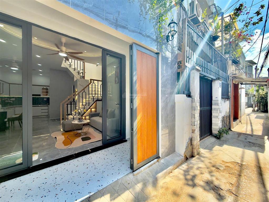 Nhà đẹp gò vấp ngang 5m, 50m2 đất 3pn chỉ 6,37 tỷ, nhà mới, full nội thất, vị trí thuận tiện