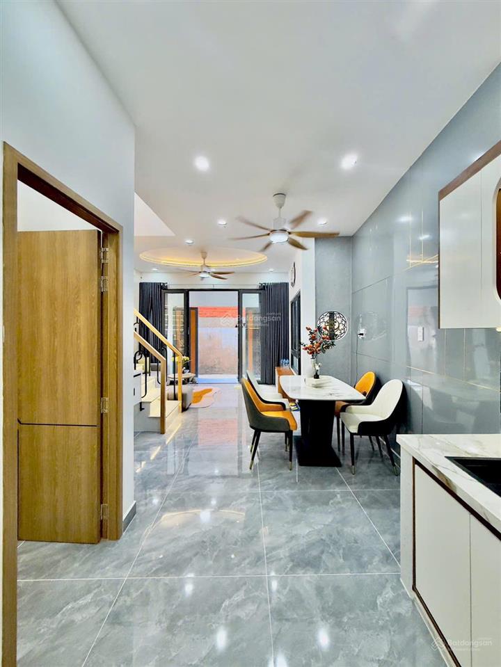 Nhà đẹp gò vấp ngang 5m, 50m2 đất 3pn chỉ 6,37 tỷ, nhà mới, full nội thất, vị trí thuận tiện