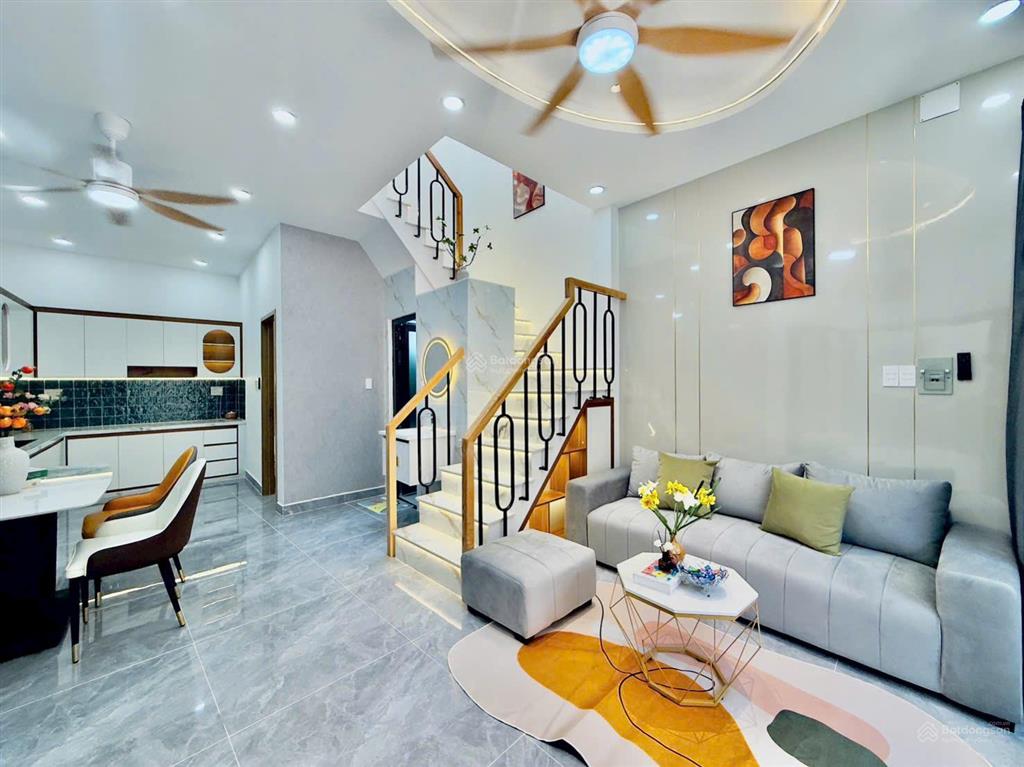 Nhà đẹp gò vấp ngang 5m, 50m2 đất 3pn chỉ 6,37 tỷ, nhà mới, full nội thất, vị trí thuận tiện