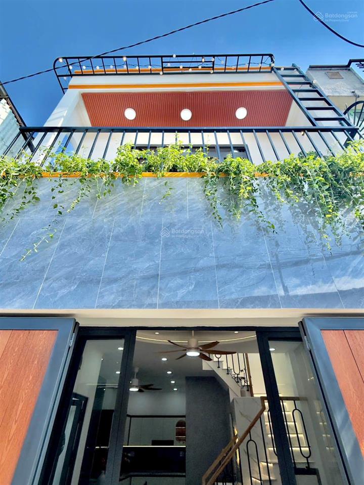 Nhà đẹp gò vấp ngang 5m, 50m2 đất 3pn chỉ 6,37 tỷ, nhà mới, full nội thất, vị trí thuận tiện