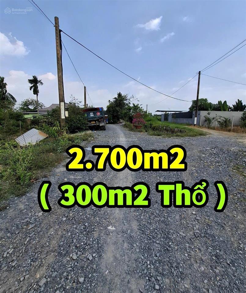 Bán đất đẹp tại đt 816, thạnh lợi, bến lức, 7,8 tỷ, 2700 m2