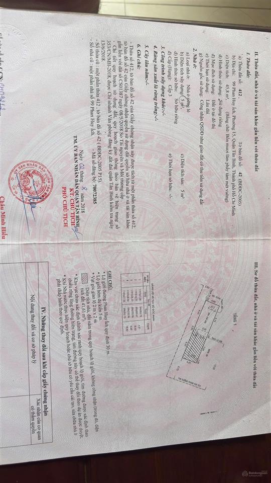 Căn góc 2 mt phan huy ích 87m đất