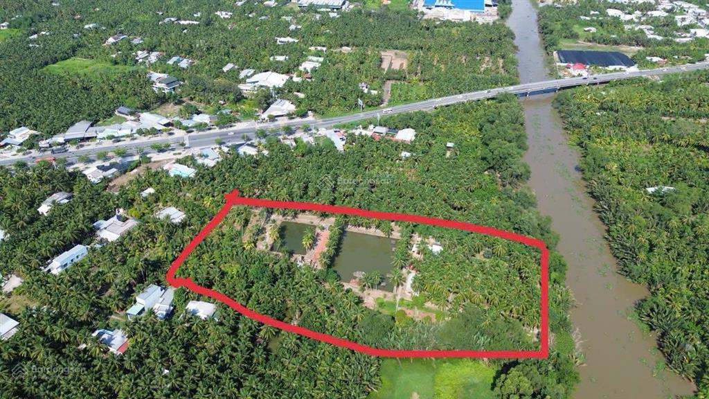 Khu nghỉ dưỡng sinh thái ven sông châu thành, bến tre  diện tích 9.600m2