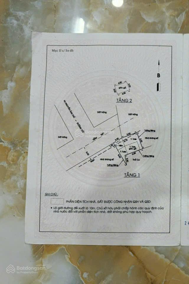 Nhà hẻm 885 nguyễn ảnh thủ, 2 tầng, 60,3m2, shr