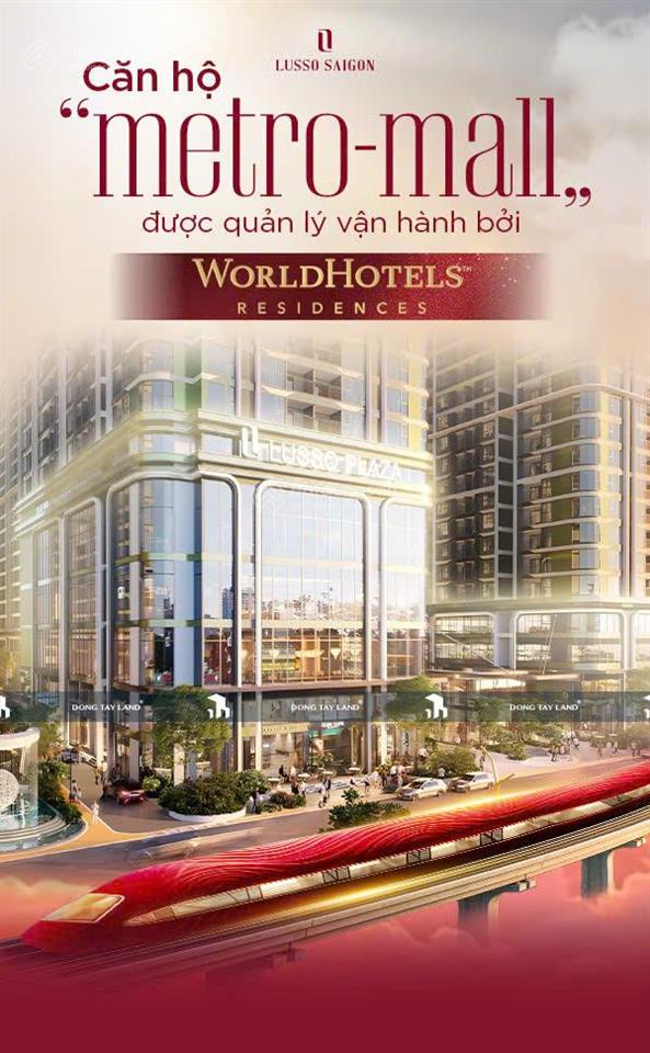 Lusso saigon sở hữu căn hộ "hàng hiệu" chuẩn worldhotels chỉ từ 48tr/m2