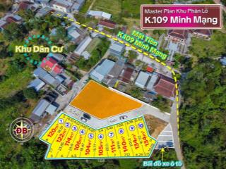Mở bán khu phân lô kiệt 109 minh mạng, giá chỉ 1 tỷ 4xx