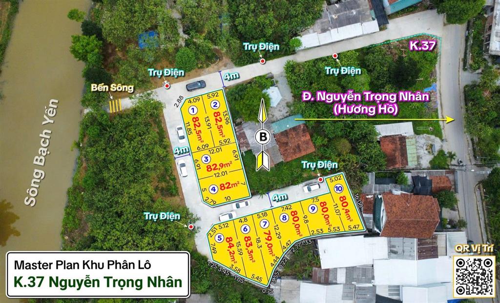Đất phân lô kiệt 37 nguyễn trọng nhân