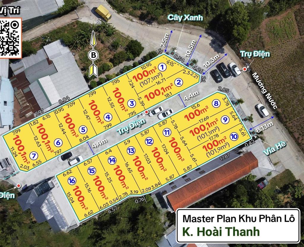 Mở bán dãy phân lô hoài thanh thông bùi thị xuân, chỉ 1 tỷ 5*