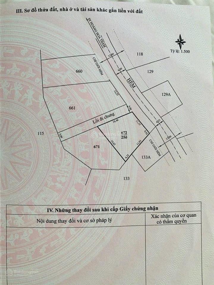 Bán nhanh lô đất 2 mặt tiền đường tại hoàng hoa thám  đà lạt view thung lũng