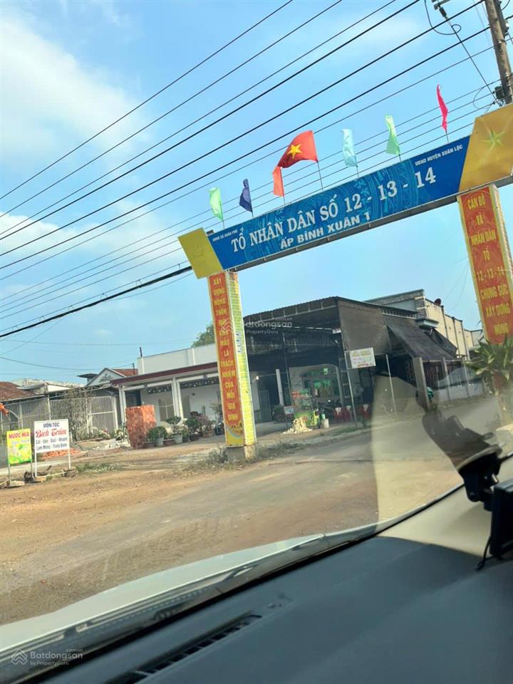 Hot! bán miếng đất thổ cư vuông vức, gần quốc lộ 1a, trường, chợ tại xuân phú, xuân lộc, đồng nai