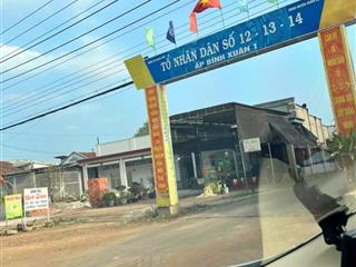 Hot! bán miếng đất thổ cư vuông vức, gần quốc lộ 1a, trường, chợ tại xuân phú, xuân lộc, đồng nai